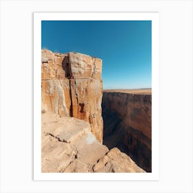 Canyon In The Desert Art Print