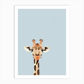 Giraffe Canvas Art 7 Art Print