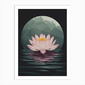 Lotus Flower 92 Art Print