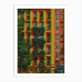 Nyc Buildings Art Print