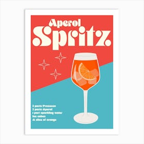 Aperol Spritz Art Print