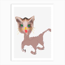 Kitty Cat Art Print