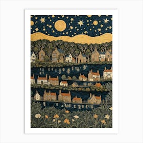 Starry Night 4 Art Print