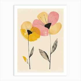 Two Flowers 1 Art Print