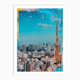 Kitsch 1980s Tokyo Collage 2 Art Print