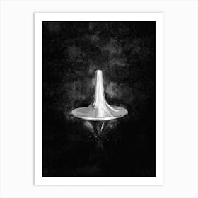 Inception Artefact BW Art Print