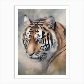 Doubting Tiger Art Print