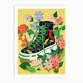 Flowering Sneakers 65 Art Print