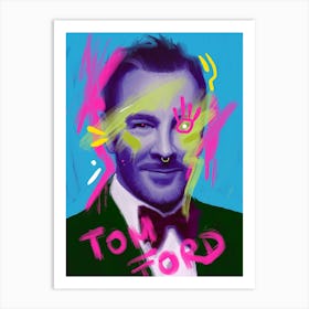 Tom Ford Art Print