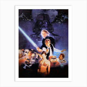 Return Of The Jedi 3 Art Print