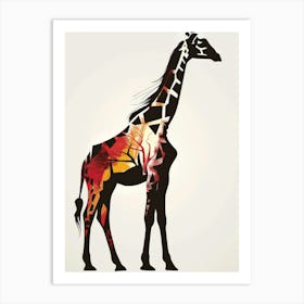 Giraffe 212 Art Print