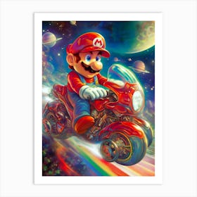 Mario Bros 7 Art Print