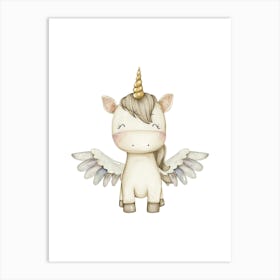 Unicorn Wall Art Art Print