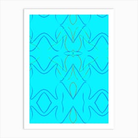 Abstract Pattern 46 Art Print