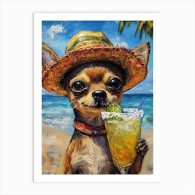 Whimsical Dogs 29 Art Print