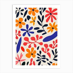 Floral Pattern 5 Art Print