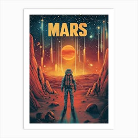 Mars : Explore the Red Planet Art Print