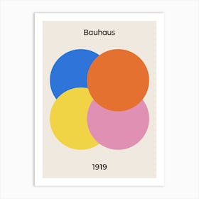 Bauhaus Unity Exhibition 1919 Art Print