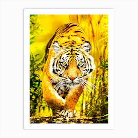 Amur Tiger Art Print