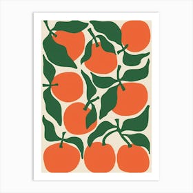 Oranges 4 Art Print