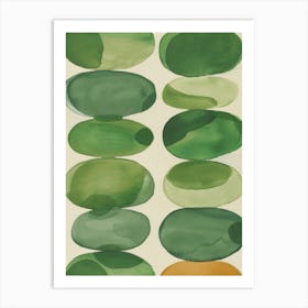 'Greens' Art Print