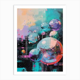 Bubbles 13 Art Print