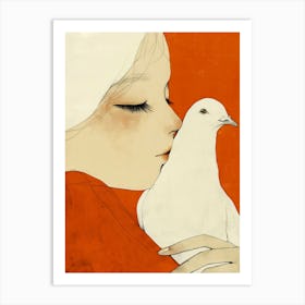 My Little Friend Art Print