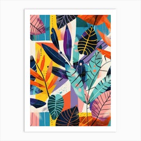 Tropical Leaves 79 Art Print