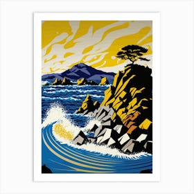 California Coast Art Print