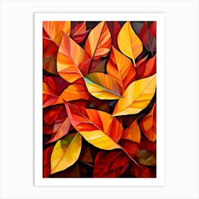 Autumn Leaves 89 Art Print