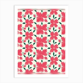 Floral Pattern 18 Art Print