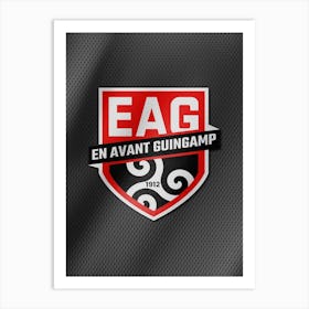 En Avant De Guingamp Art Print