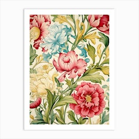 Floral Pattern 38 Art Print