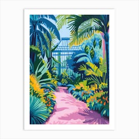 Kew Gardens London Parks Garden 7 Painting Art Print