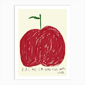 Apple Art Print Art Print