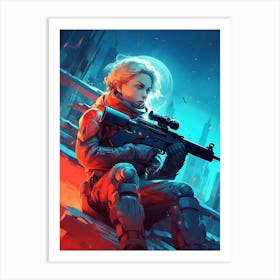 Sniper Apk 2 Art Print