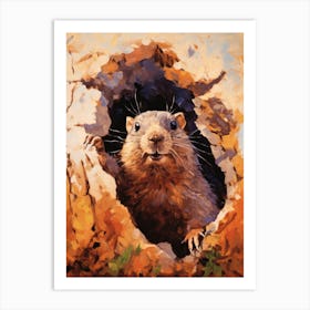 Ground Squirrel 4 Art Print