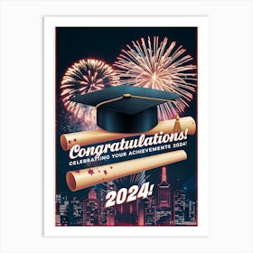 Graduation Party Art Print