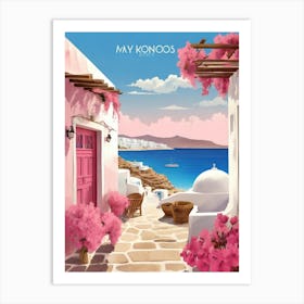 Mykonos Art Print