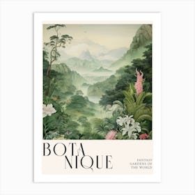 Botanique Fantasy Gardens Of The World 12 Art Print