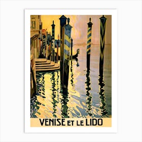 Lido In Venice, Italy Art Print