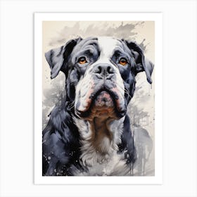 Boxer Dog 1 Art Print