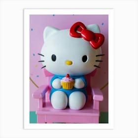 Hello Kitty 8 Art Print