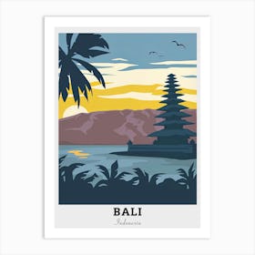 Bali Travel Poster Travel Art Print