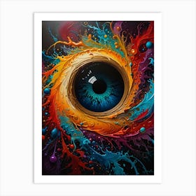 Eye Of The World 3 Art Print