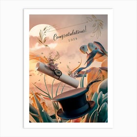 Congratulations Art Print