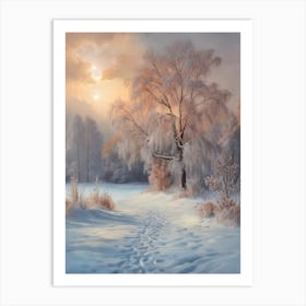 Winter Landscape 1 Art Print