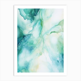 Abstract Watercolor Painting 25 Art Print