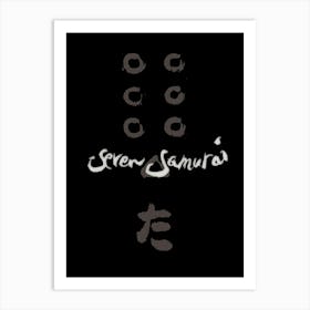 Seven Samurai (1954) Art Print