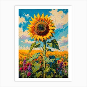 Sunflower 1 Art Print